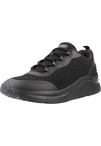 skechers - Kapcie SKECHERS BOBS ARCH COMFORT B Czarny. Kolor: czarny. Materiał: syntetyk, tkanina