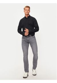 INDICODE Koszula Hayley 25-361 Czarny Slim Fit. Kolor: czarny. Materiał: bawełna #3