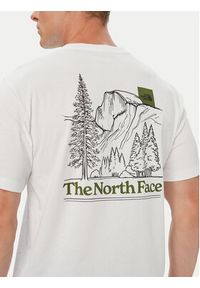 The North Face T-Shirt Monte Reg Ss NF0A8JAV Biały Regular Fit. Kolor: biały. Materiał: bawełna #5