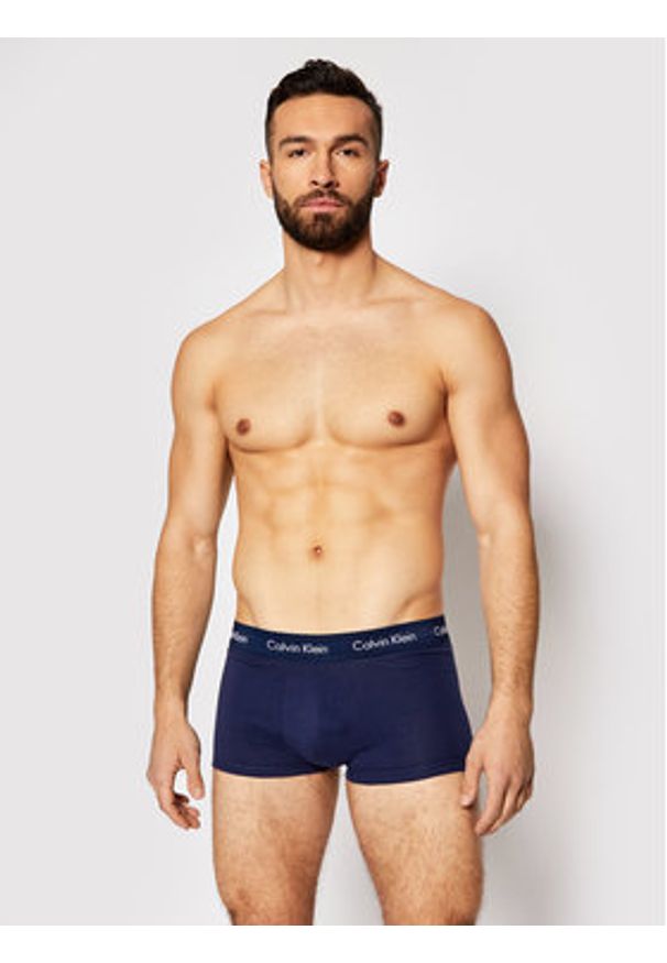 Calvin Klein Underwear Komplet 3 par bokserek 0000U2664G Kolorowy. Materiał: bawełna. Wzór: kolorowy