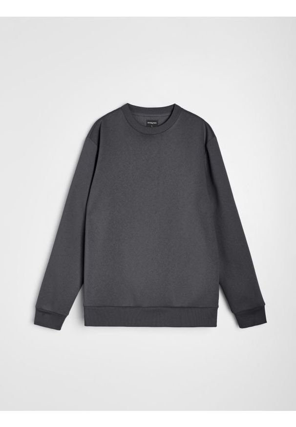 Sinsay - Bluza crewneck z domieszką bawełny - Inny. Materiał: bawełna