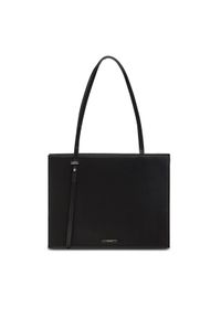 Calvin Klein Torebka Ck Square Shoulder Bag Md K60K611369 Czarny. Kolor: czarny. Materiał: skórzane #1