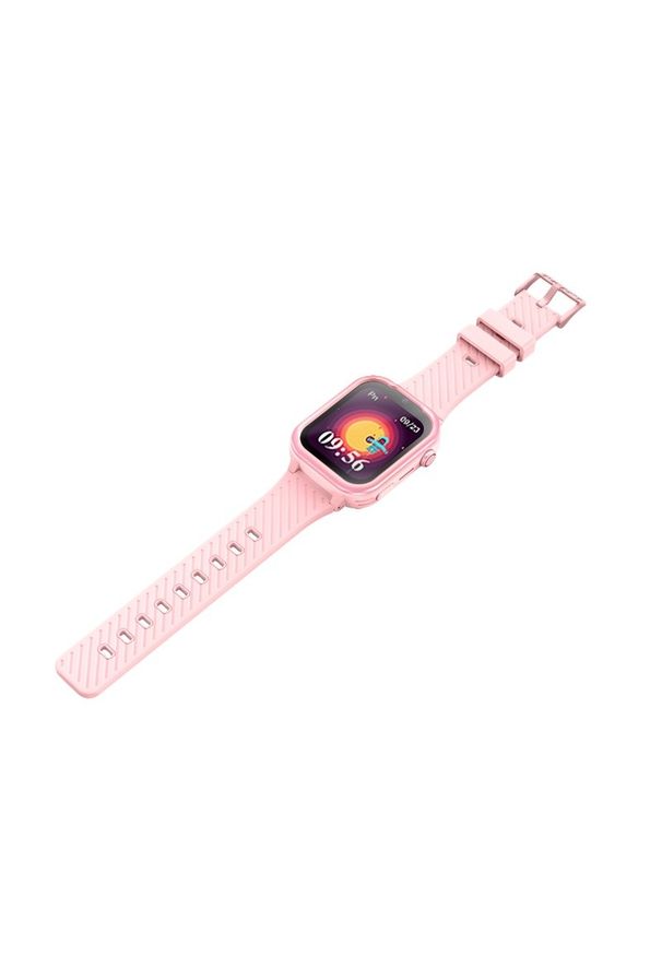 GARETT - Garett Kids Essa 4G Różowy. Rodzaj zegarka: smartwatch. Kolor: różowy. Styl: młodzieżowy