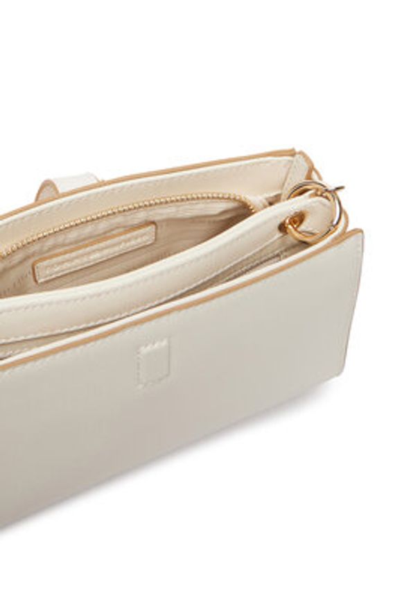 TOMMY HILFIGER - Tommy Hilfiger Torebka Th Libre Chain Crossover AW0AW18614 Beżowy. Kolor: beżowy. Materiał: skórzane