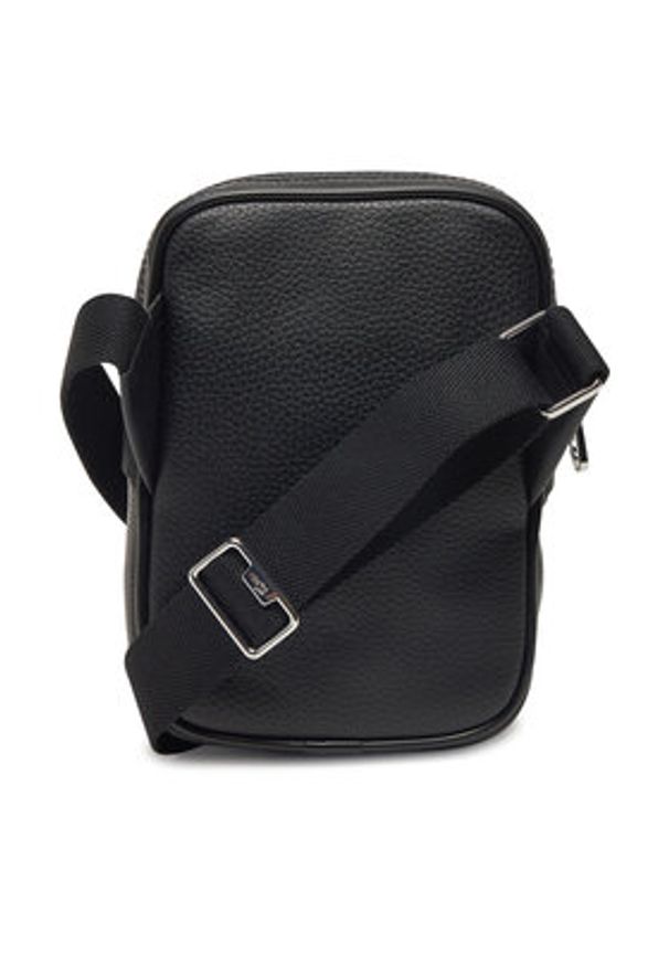 Lacoste Saszetka NH4563GY Czarny. Kolor: czarny. Materiał: skóra