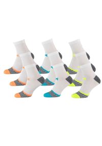XTREME SOCKSWEAR - Skarpety do biegania Xtreme, 9 par, Multi biały. Kolor: biały. Sport: bieganie