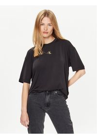 Calvin Klein Jeans T-Shirt J20J221733 Czarny Relaxed Fit. Kolor: czarny #1
