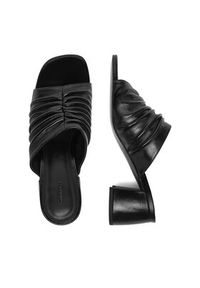 Gino Rossi - GINO ROSSI Klapki C-XRY25113-07 Czarny. Kolor: czarny. Materiał: skóra #8