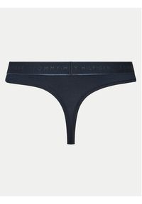 TOMMY HILFIGER - Tommy Hilfiger Stringi UW0UW04812 Granatowy. Kolor: niebieski #6