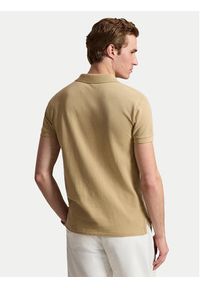 Polo Ralph Lauren Polo 710536856511 Beżowy Regular Fit. Typ kołnierza: polo. Kolor: beżowy. Materiał: bawełna #6