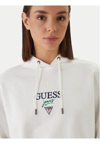 Guess Jeans Bluza W6RQ00 K68I4 Biały Relaxed Fit. Kolor: biały. Materiał: bawełna #5