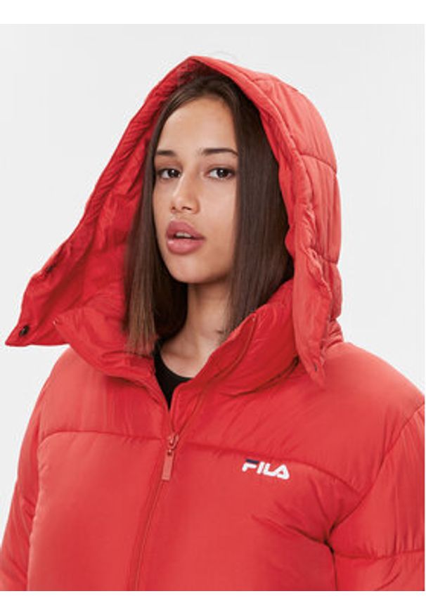 Fila Kurtka zimowa FAW0549 Czerwony Regular Fit. Kolor: czerwony. Materiał: syntetyk. Sezon: zima