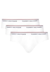 TOMMY HILFIGER - Tommy Hilfiger Komplet 3 par slipów 3p Brief 1U87903766 Biały. Kolor: biały. Materiał: bawełna