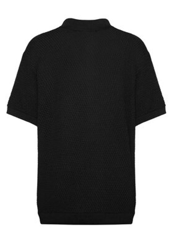 BOSS Kardigan C-Iconico 50543163 Czarny Regular Fit. Kolor: czarny. Materiał: bawełna