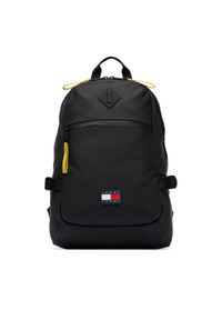 Tommy Jeans Plecak Tjm Daily Elevated Backpack AM0AM14217 Czarny. Kolor: czarny. Materiał: skóra #1
