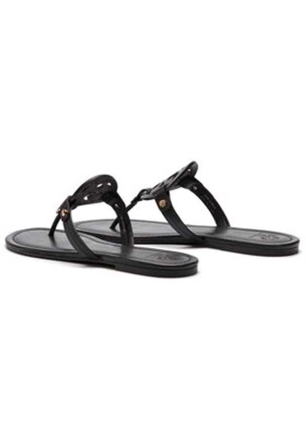 Tory Burch Japonki Miller 11744 Czarny. Kolor: czarny. Materiał: skóra