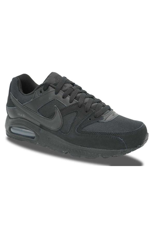 Buty do chodzenia męskie Nike Air Max Command. Zapięcie: sznurówki. Kolor: czarny. Materiał: materiał, syntetyk, tkanina. Szerokość cholewki: normalna. Model: Nike Air Max. Sport: turystyka piesza