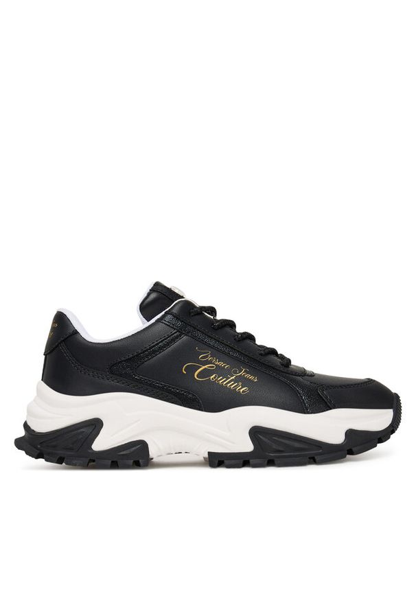 Sneakersy Versace Jeans Couture. Kolor: czarny