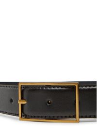 Calvin Klein Pasek Męski Classic Buckle Belt 30Mm LV04D7014G Czarny. Kolor: czarny. Materiał: skóra
