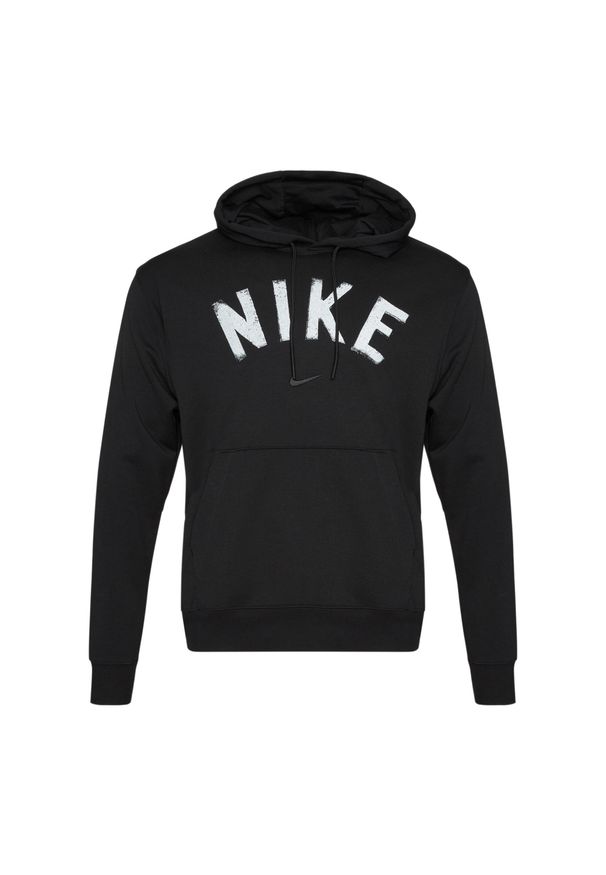 Bluza treningowa męska Nike Swoosh Dri-Fit Fitness Hoodie. Kolor: czarny. Technologia: Dri-Fit (Nike). Sport: fitness