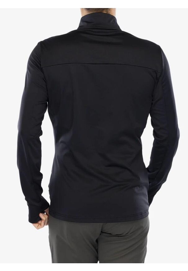 Bluza polarowa męska Vaude Livigno Halfzip II. Kolor: czarny. Materiał: polar