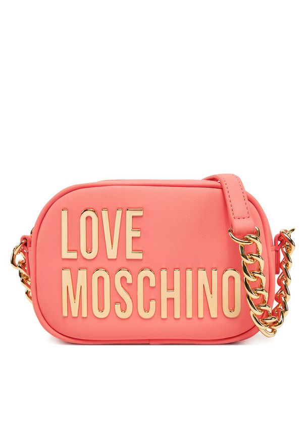 Love Moschino - Torebka LOVE MOSCHINO. Kolor: pomarańczowy