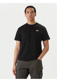 Hunter T-Shirt Essentials HARM0085252 Czarny Regular Fit. Kolor: czarny. Materiał: bawełna #1