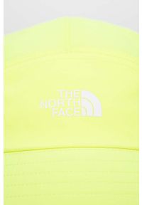 The North Face kapelusz kolor żółty. Kolor: żółty. Materiał: materiał #4