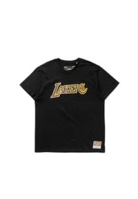Mitchell & Ness - Koszulka Los Angeles Lakers NBA Team Logo. Kolor: czarny. Sport: koszykówka #1