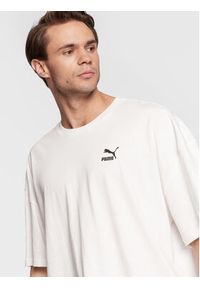 Puma T-Shirt Classics 536236 Biały Oversize. Kolor: biały. Materiał: bawełna #3