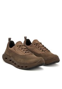 ecco - ECCO Sneakersy Biom 720 GORE-TEX 85030461728 Brązowy. Kolor: brązowy. Materiał: skóra, nubuk. Technologia: Gore-Tex #2
