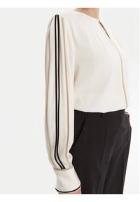 BOSS Bluzka Banariah 50546147 Écru Regular Fit. Materiał: wiskoza #4