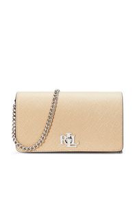 Lauren Ralph Lauren - LAUREN RALPH LAUREN Torebka 432966784005 Beżowy. Kolor: beżowy. Materiał: skórzane #3