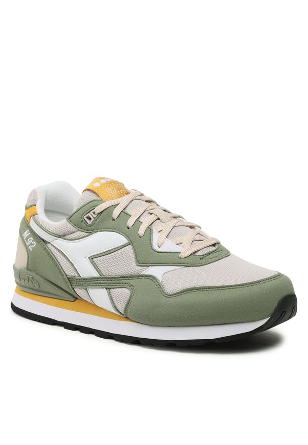 Sneakersy Diadora N.92 101.173169 01 75018 Gray Oat. Kolor: zielony. Materiał: materiał