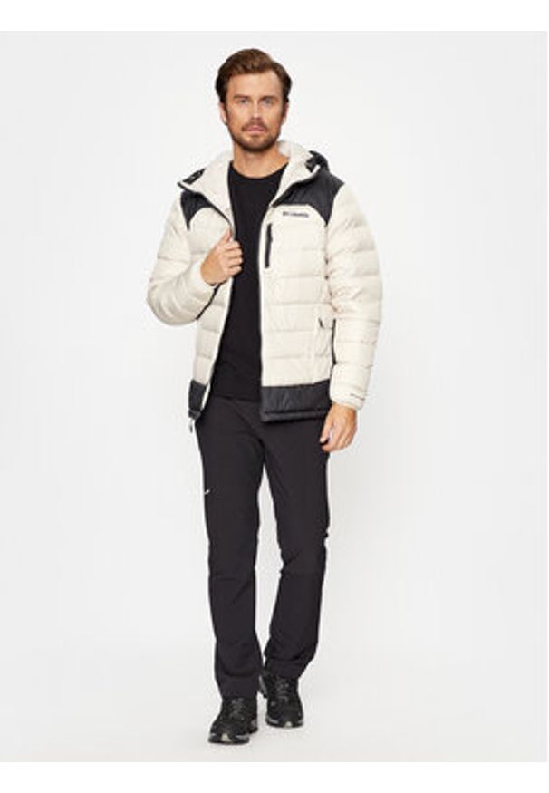 columbia - Columbia Kurtka puchowa Autumn Park™ Down Hooded Jacket Écru Regular Fit. Materiał: syntetyk