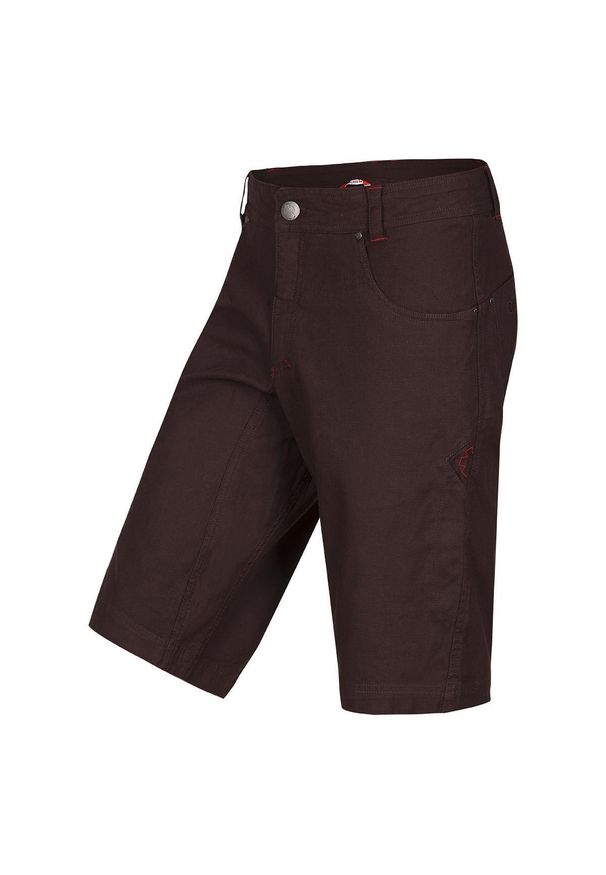 OCUN - Spodenki wspinaczkowe męskie Ocun Cronos Shorts. Kolor: brązowy. Sport: wspinaczka