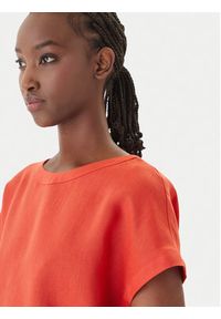 Marella T-Shirt Geyser 2615111132 Czerwony Regular Fit. Kolor: czerwony. Materiał: len #2