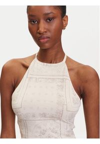 Karl Kani Top PD00005472 Beżowy Slim Fit. Kolor: beżowy. Materiał: bawełna #4