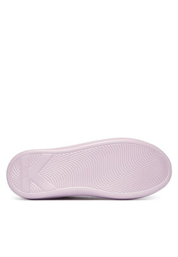 Karl Lagerfeld - KARL LAGERFELD Sneakersy Kapri KL62530P Biały. Kolor: biały. Materiał: skóra