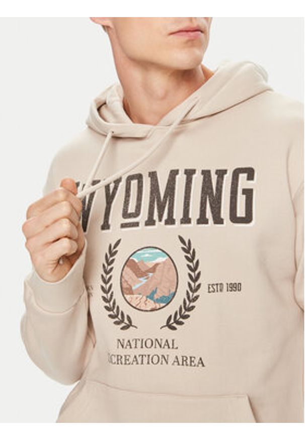 Jack & Jones - Jack&Jones Bluza Bradley 12264398 Szary Relaxed Fit. Kolor: szary. Materiał: syntetyk