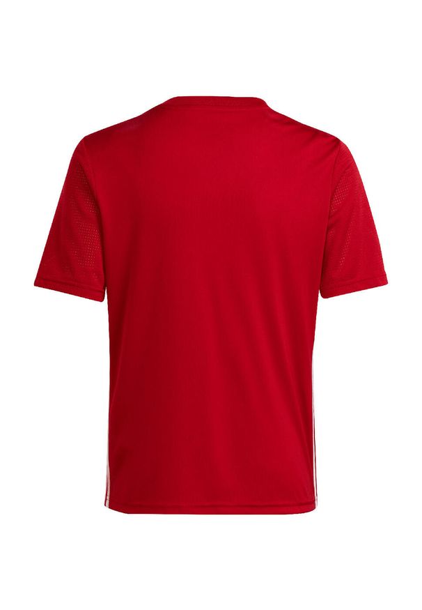 Adidas - Koszulka do piłki nożnej dla dzieci adidas Tabela 23 Jersey. Kolor: czerwony. Materiał: jersey. Sport: piłka nożna