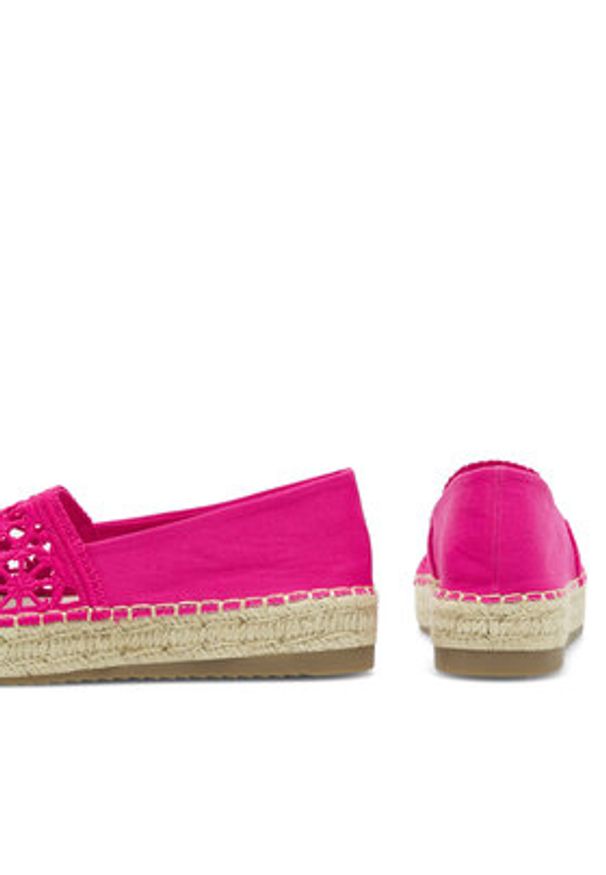 Jenny Fairy Espadryle WSS21119-01 Różowy. Kolor: różowy. Materiał: materiał