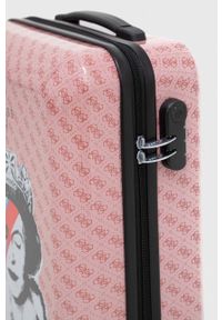 Guess walizka Girl kolor różowy. Kolor: różowy #3