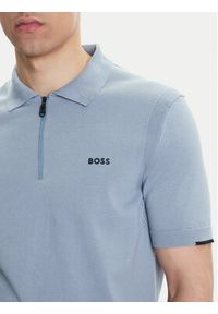 BOSS Polo K_Ever-X PS 50541961 Szary Regular Fit. Typ kołnierza: polo. Kolor: szary. Materiał: bawełna #5