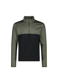 Golf męski techniczny CMP 34L4127. Typ kołnierza: golf. Kolor: zielony. Materiał: polar. Sport: golf #1