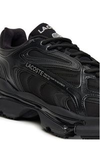 Lacoste Sneakersy L003 2K24 7-50SMA0110 Czarny. Kolor: czarny. Materiał: materiał #3