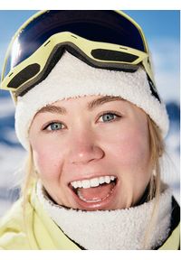 Roxy Czapka Valwood ERJHA04410 Écru. Materiał: poliester #5