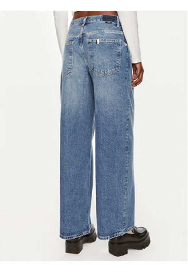Liu Jo Jeansy UF4204 D4854 Niebieski Wide Fit. Kolor: niebieski