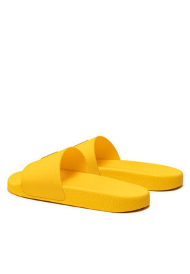 Polo Ralph Lauren Klapki Polo Silde 809860988002 Żółty. Kolor: żółty