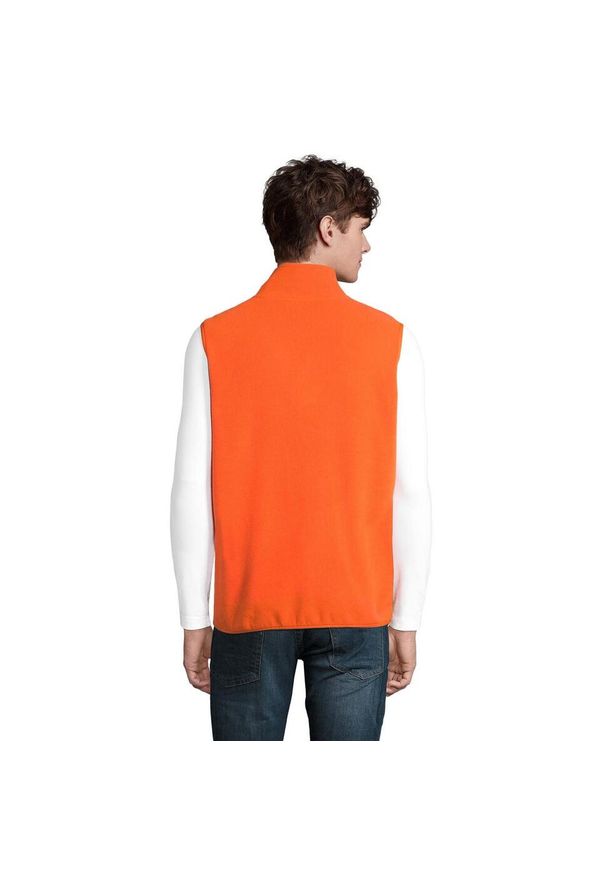 SOL'S - Ocieplacz Na Ciało Dla Dorosłych Unisex Factor Fleece Zapinany Na Zamek. Kolor: żółty, pomarańczowy, wielokolorowy